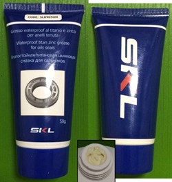 Смазка для сальников стиральной машины SKL 50гр SLB905UN зам. cod399, EBI399, 03at00, 53180010976, 033026, 43gr030, C00292523-292523, 88450000, 550070, SLB901UN, SLB900UN, 30GR00 - фото 15098