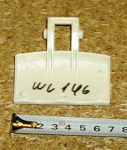 Ручка люка стиральной машины Zannussi WL146 зам. 1246048001, 21ZN189, ZN3862, 1246048209, DHL007ZN - фото 15432