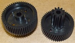 Шестерня мясорубки Moulinex малая 11/51зубов, D-30.7, d11.7, H24.1, h10mm MM0310W зам. MS-4775533, MS006, 9999990052 MSR25033 - фото 17176