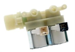 КЭН2x90 Клапан стиральной машины Indesit Ariston клеммы mini 110333 зам. зам. 16ev01, 16ev15, 093843, 62AB019, VAL021ID, AR5202, C00373248-373248, UNI208068-208068, UNI208071-208071 - фото 29904