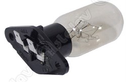 Лампочка СВЧ универсальная 25W 240V клеммы 4,8мм согнуты под углом 90град. 609407 - фото 30516