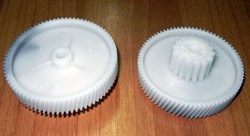 Шестерня мясорубки Polaris средняя, 16 зубьев, 78 зубьев, D-82.5, d32, H32, h15 зам. MSR41062 SPL082 - фото 9768