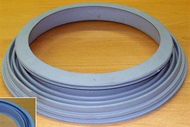 Манжета люка стиральной машины Bosch, Siemens, Siltal, Whirlpool зам. 35863000, 36155600, 00298873, 481946818268, 481946818224, 09sl03, 053885, 60066100 SL3006