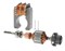 Мотор Двигатель (ротор+статор) для кухонных комбайнов Bosch 00654398 зам. 654398 - фото 29696